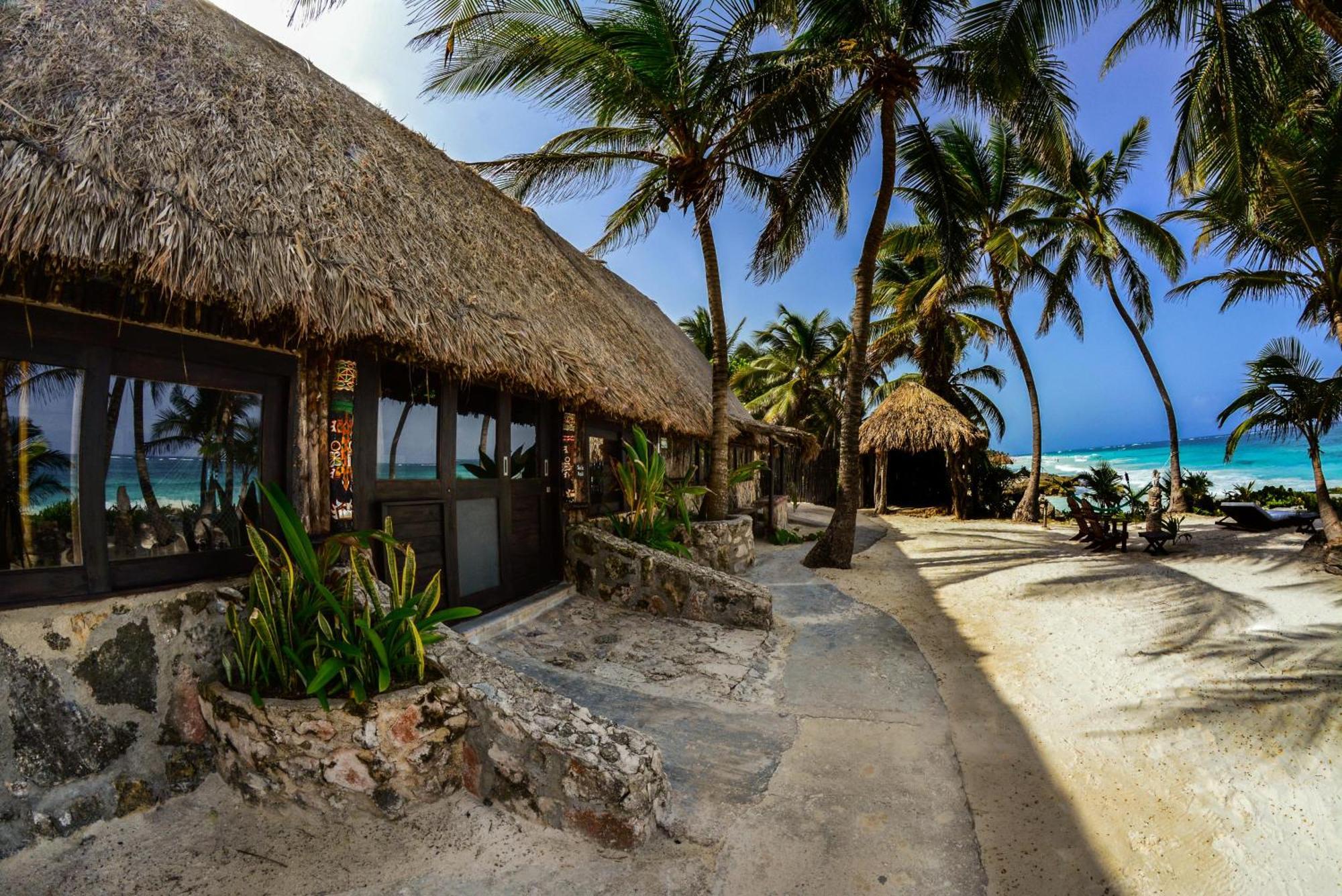 Готель Diamante K - Inside Tulum National Park Екстер'єр фото
