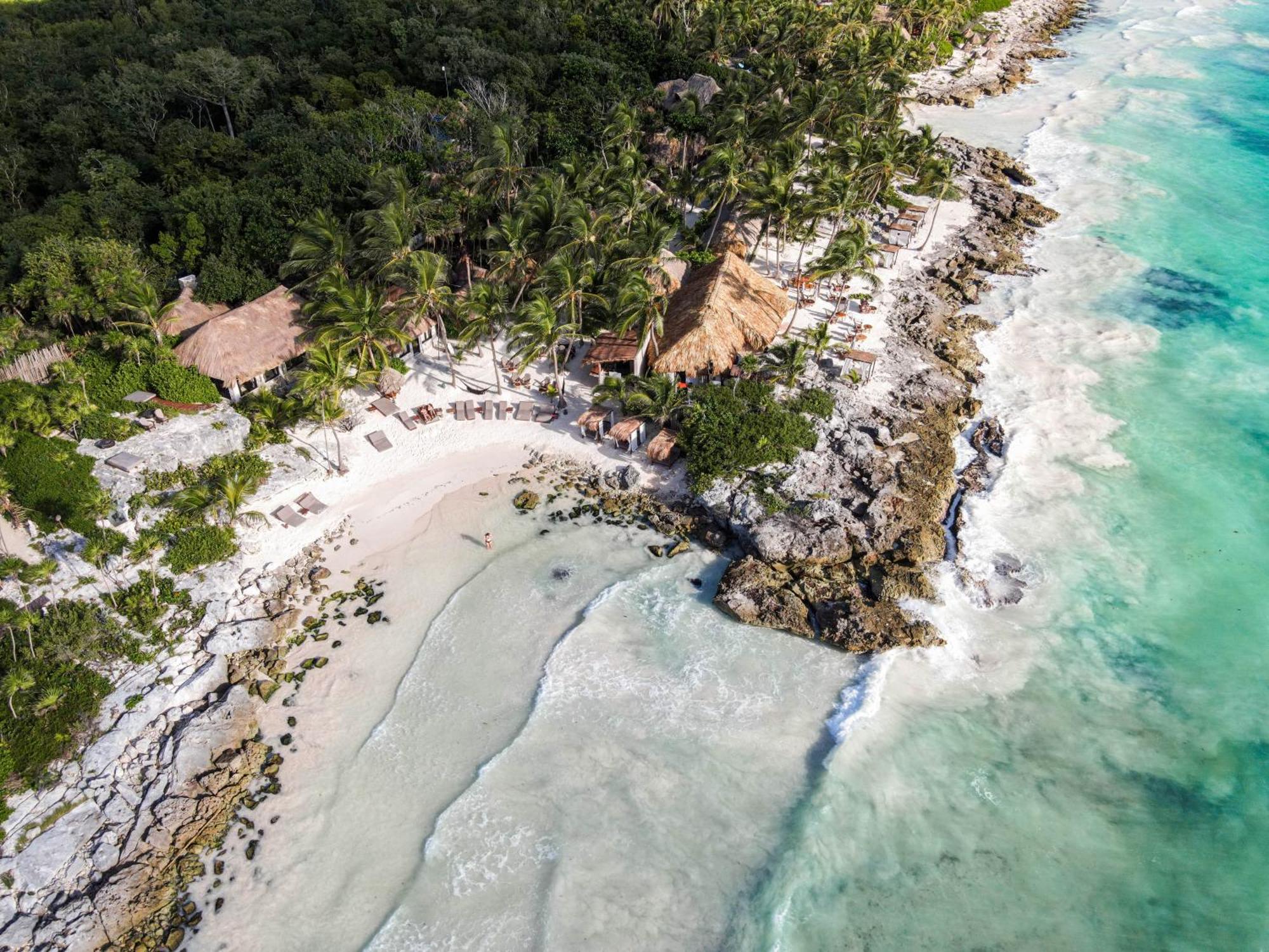 Готель Diamante K - Inside Tulum National Park Екстер'єр фото